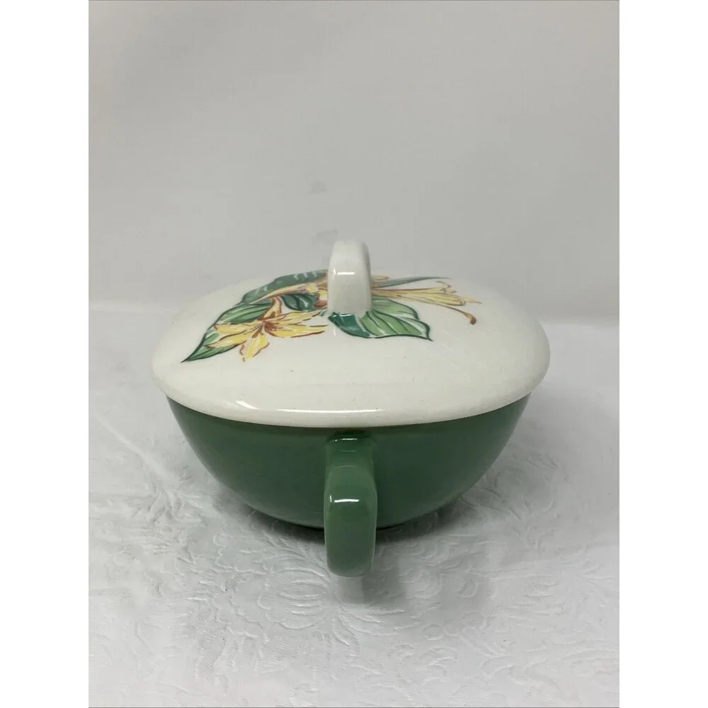 Taylor Smith Taylor Conversation DAYLILY  Covered Sugar Bowl w/Lid Day Lily